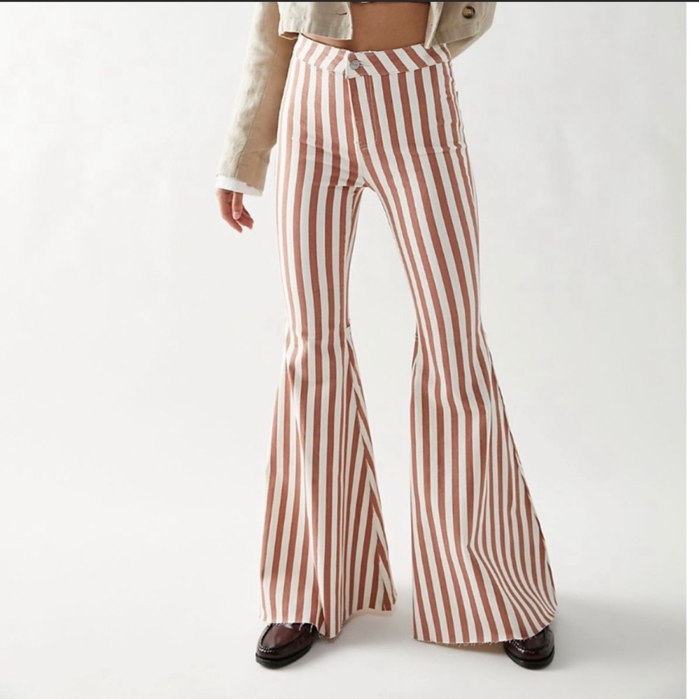 Free People Just Float On Flare Jeans